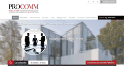 Desktop Screenshot of procomm.fr